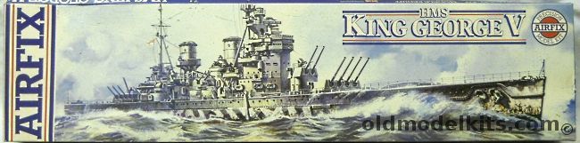 Airfix 1/600 HMS King George V Battleship, 906205 plastic model kit